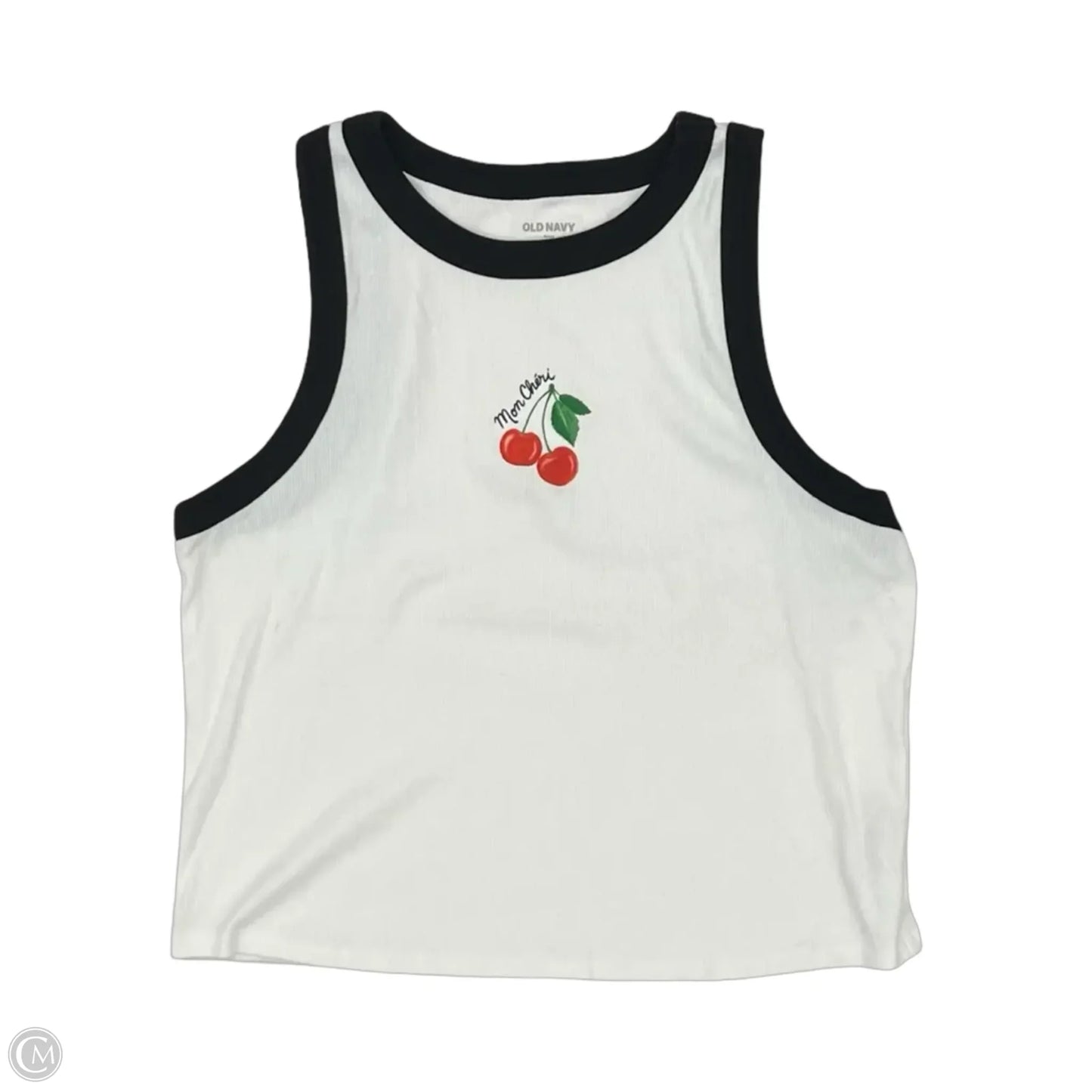 Tank Top By Old Navy In Black & White, Size: Xxl