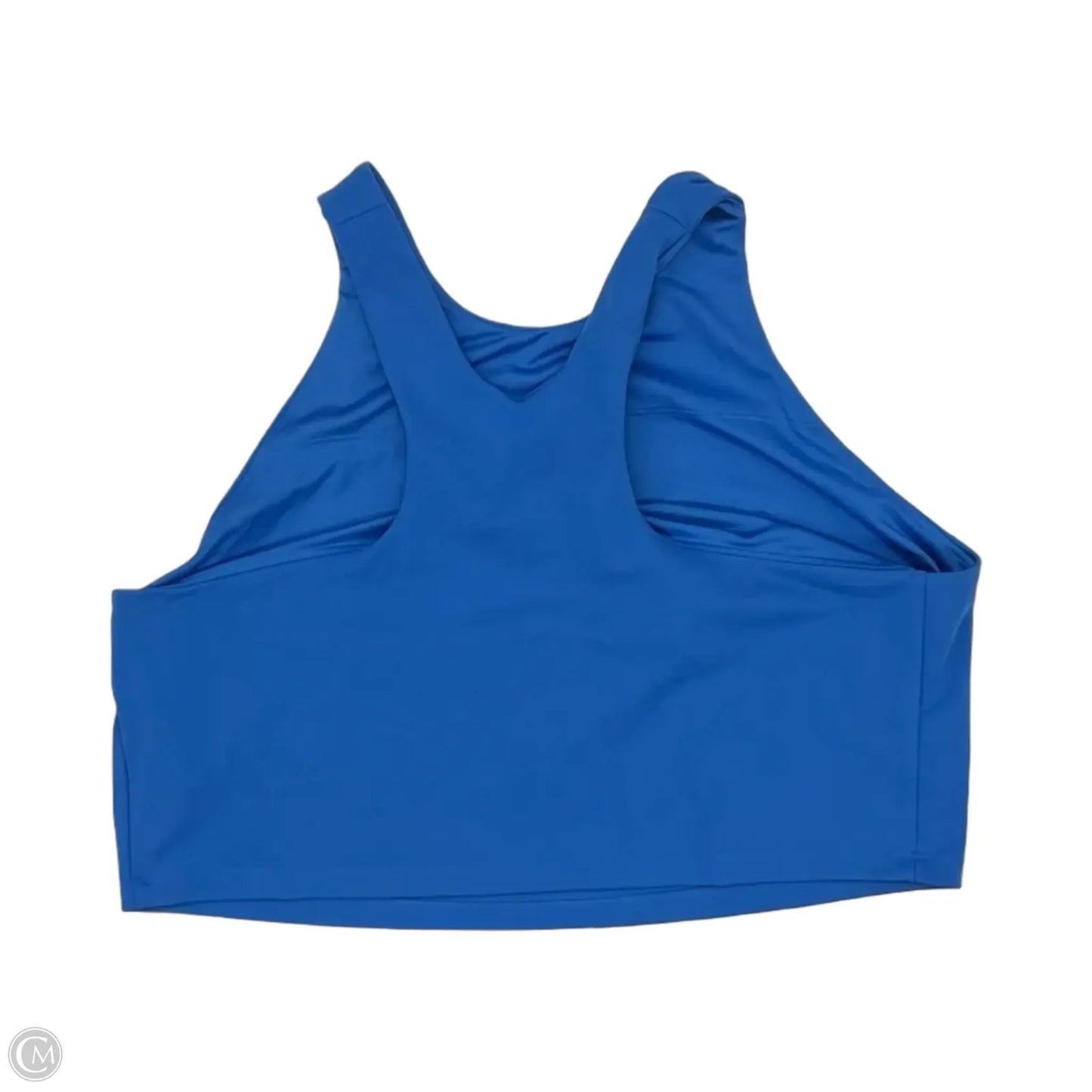 Athletic Tank Top By Mta Sport In Blue, Size: 2x