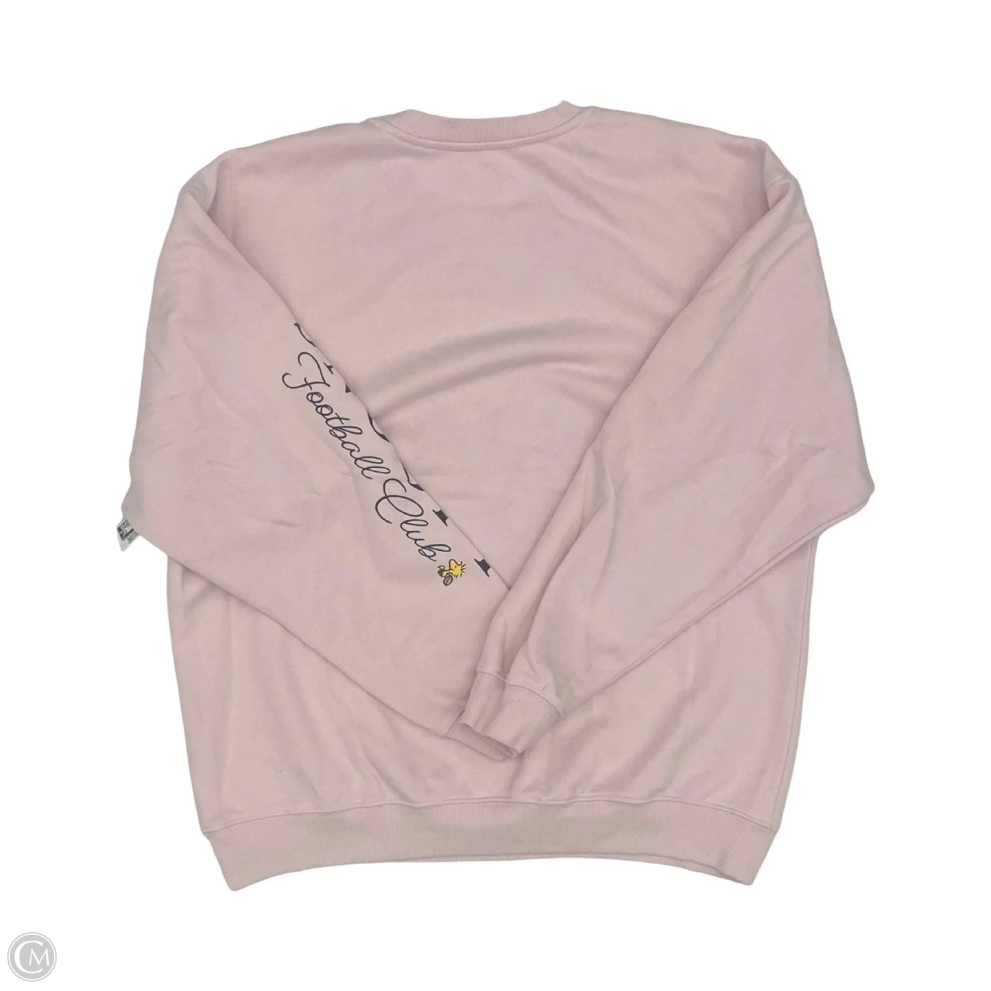 Sweatshirt Crewneck By Clothes Mentor In Pink, Size: Xl
