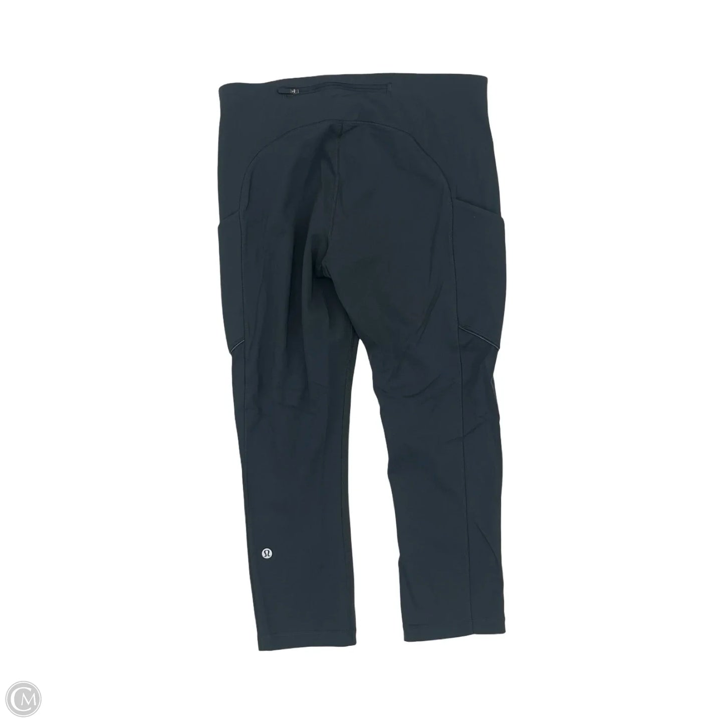 Athletic Leggings Capris By Lululemon In Grey, Size: M