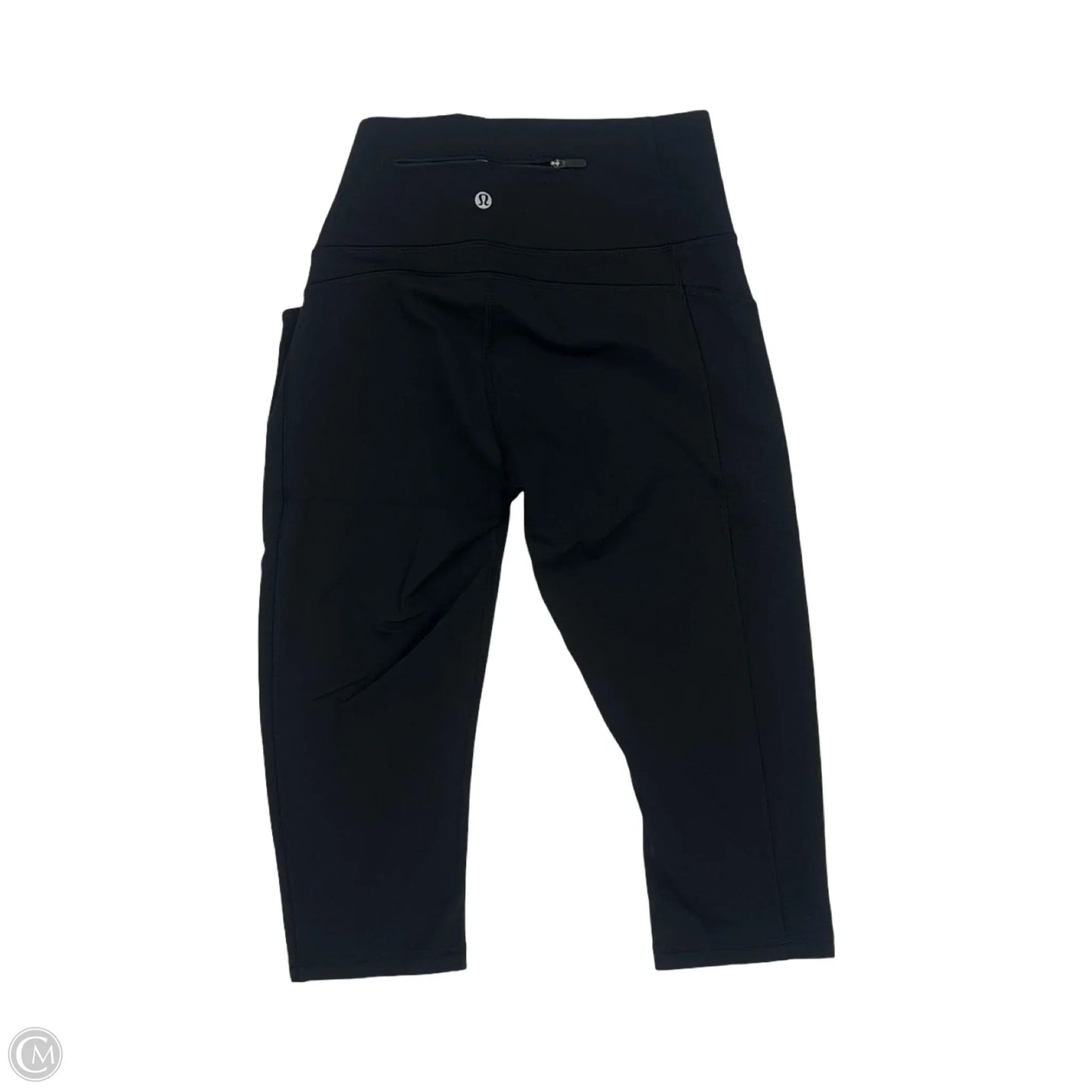 Athletic Leggings Capris By Lululemon In Black, Size: M