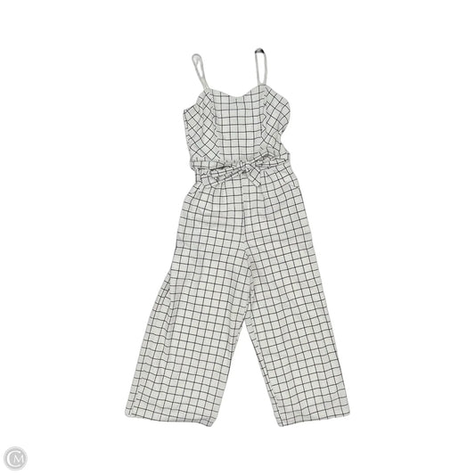 Jumpsuit By Clothes Mentor In Black & White, Size: M