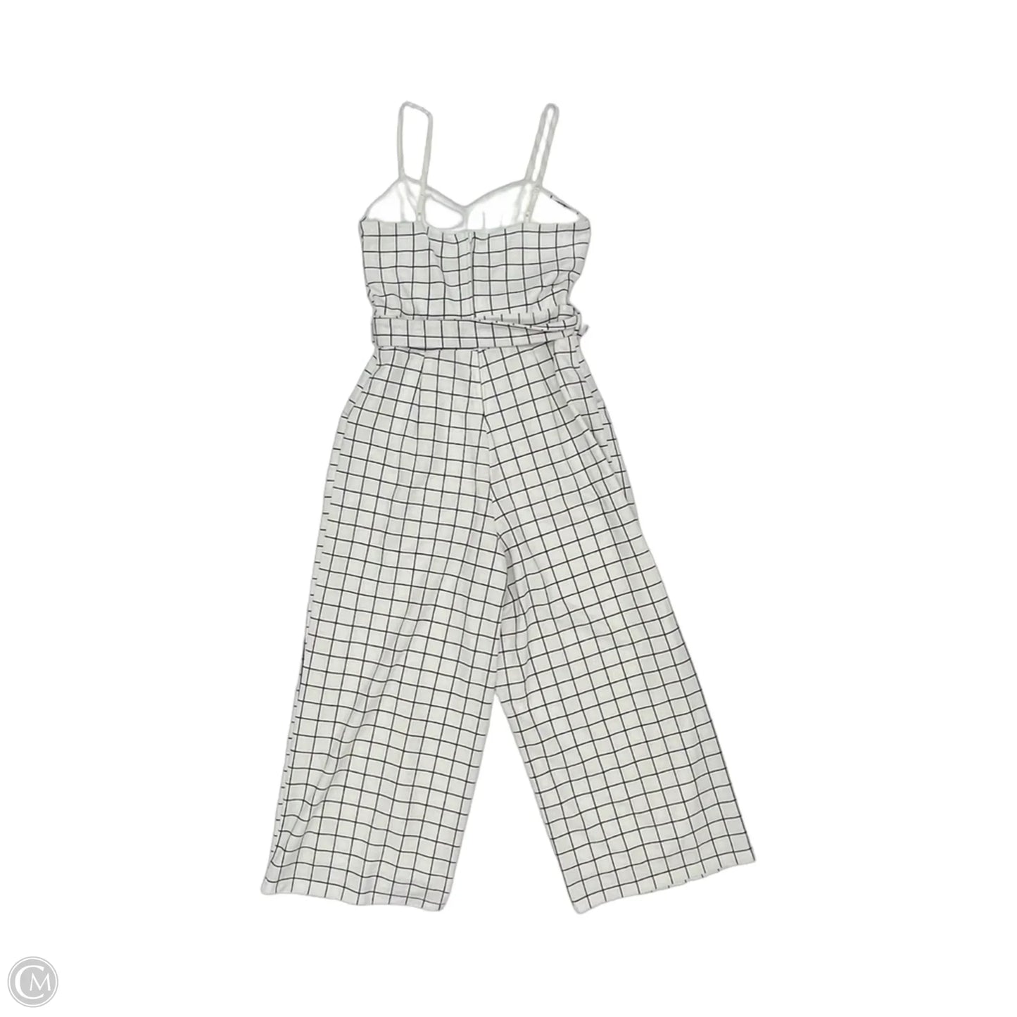 Jumpsuit By Clothes Mentor In Black & White, Size: M