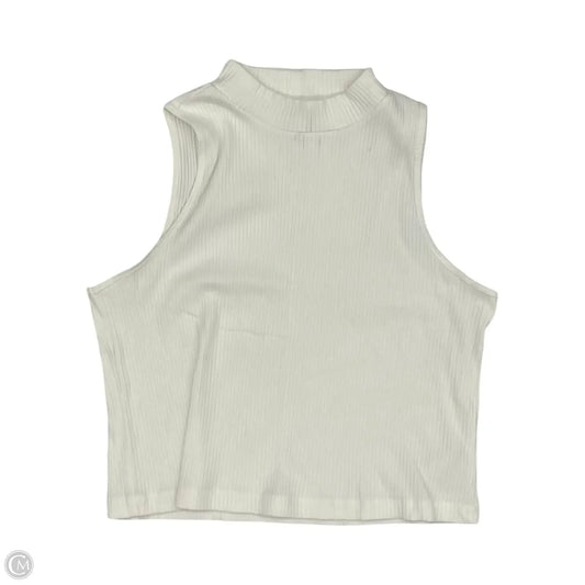 Top Sleeveless By Old Navy In Cream, Size: Xl