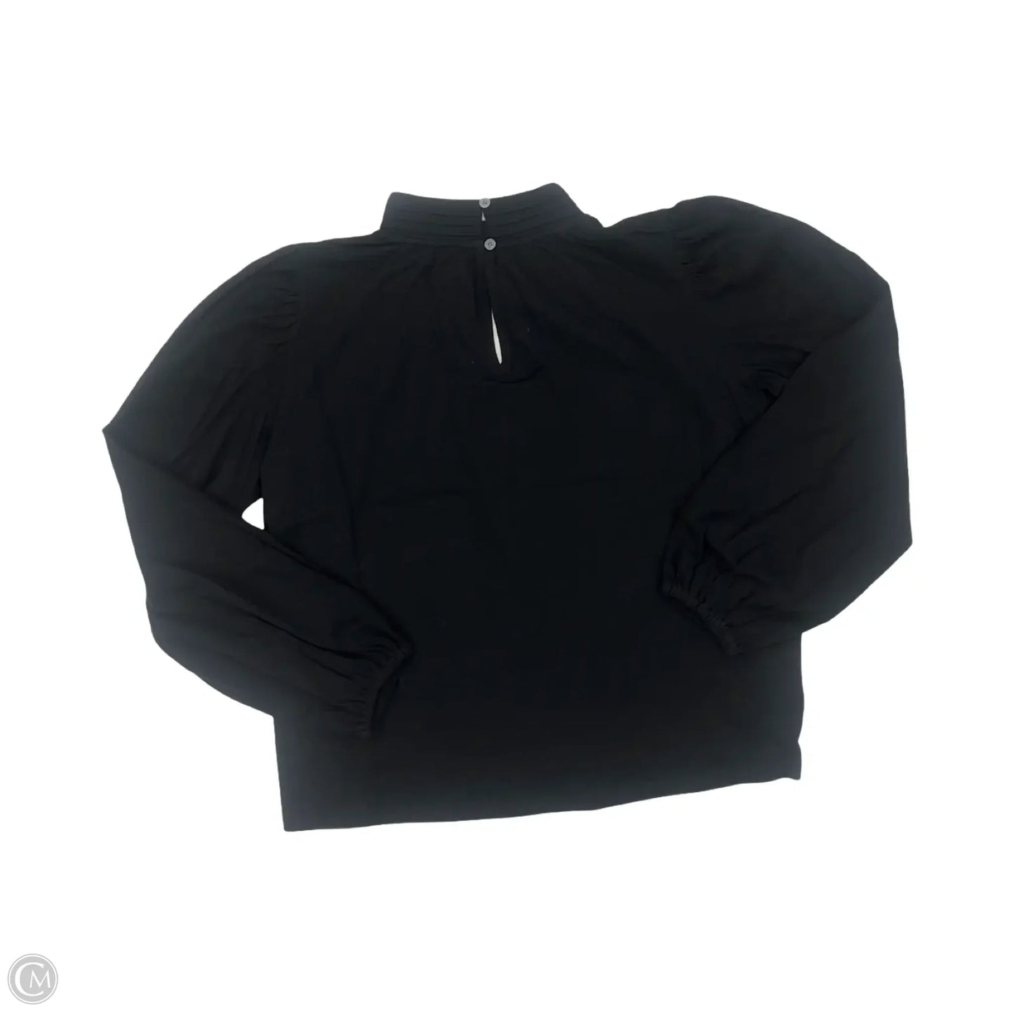 Top Long Sleeve By Loft In Black, Size: M