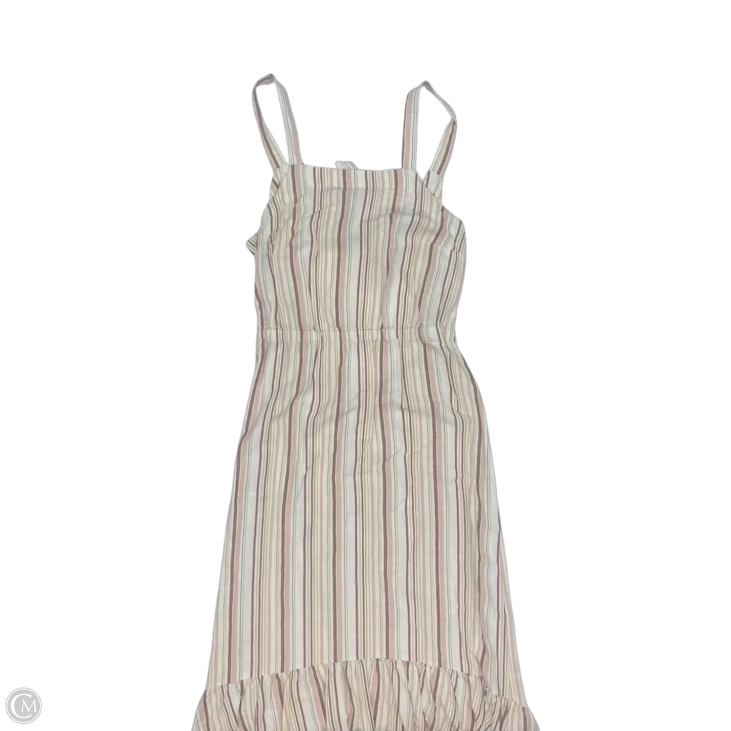 Dress Casual Maxi By Loft In Striped Pattern, Size: M