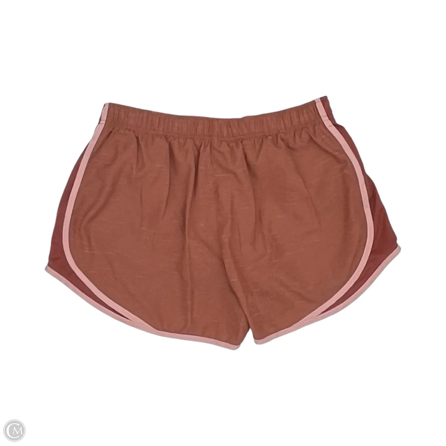Athletic Shorts By Nike Apparel In Orange, Size: L