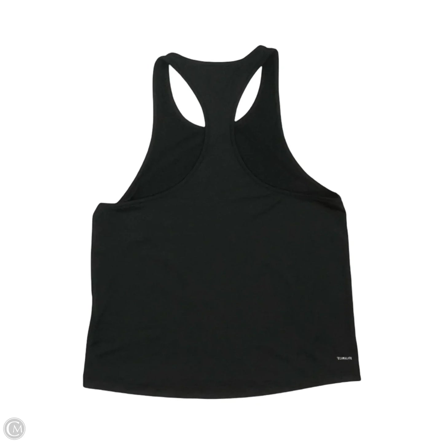 Athletic Tank Top By Adidas In Black, Size: M