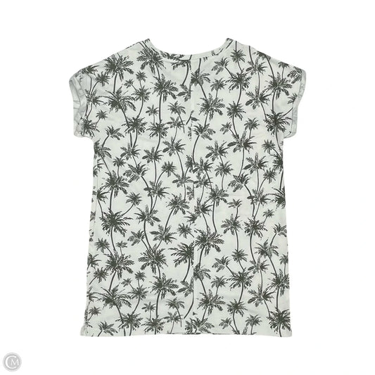 Dress Casual Short By Lou And Grey In Green & White, Size: Xl