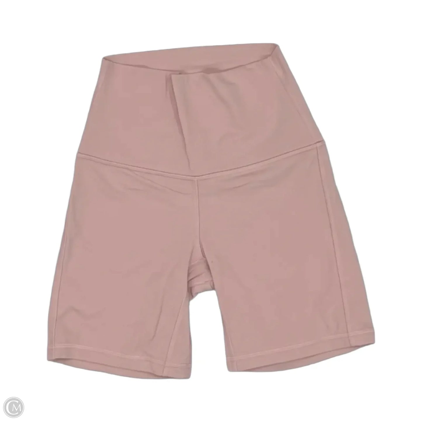 Athletic Shorts By Lululemon In Pink, Size: Xs