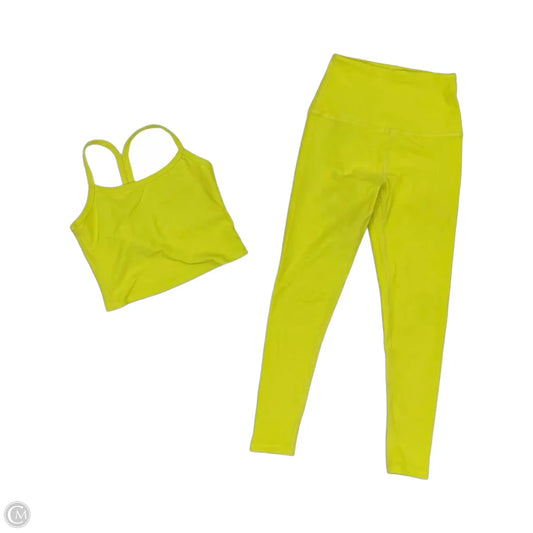 Athletic Pants 2pc By Beyond Yoga In Yellow, Size: Xs