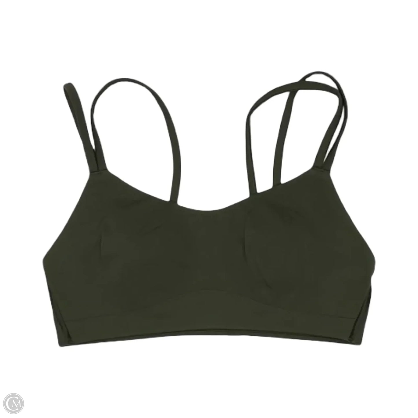 Athletic Bra By Lululemon In Green, Size: S