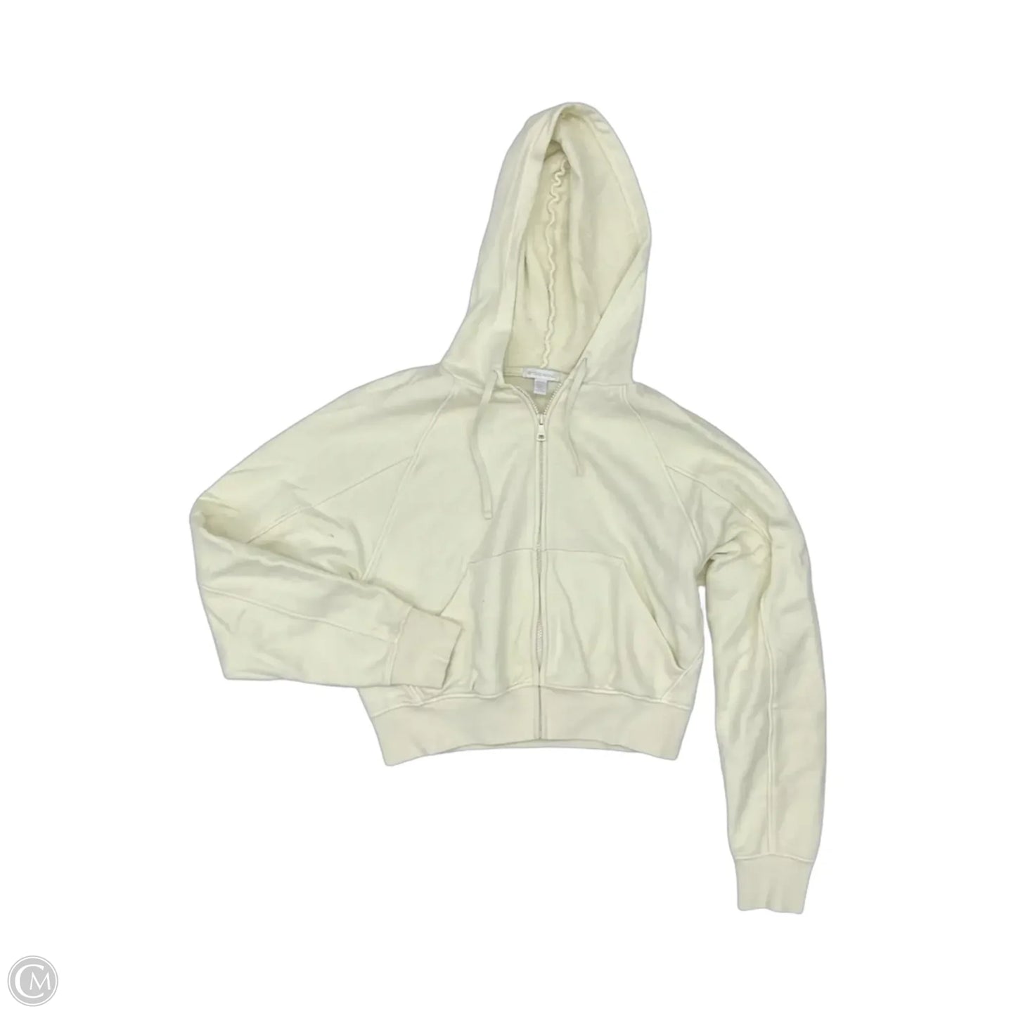 Athletic Sweatshirt Hoodie By Beyond Yoga In Cream, Size: Xs