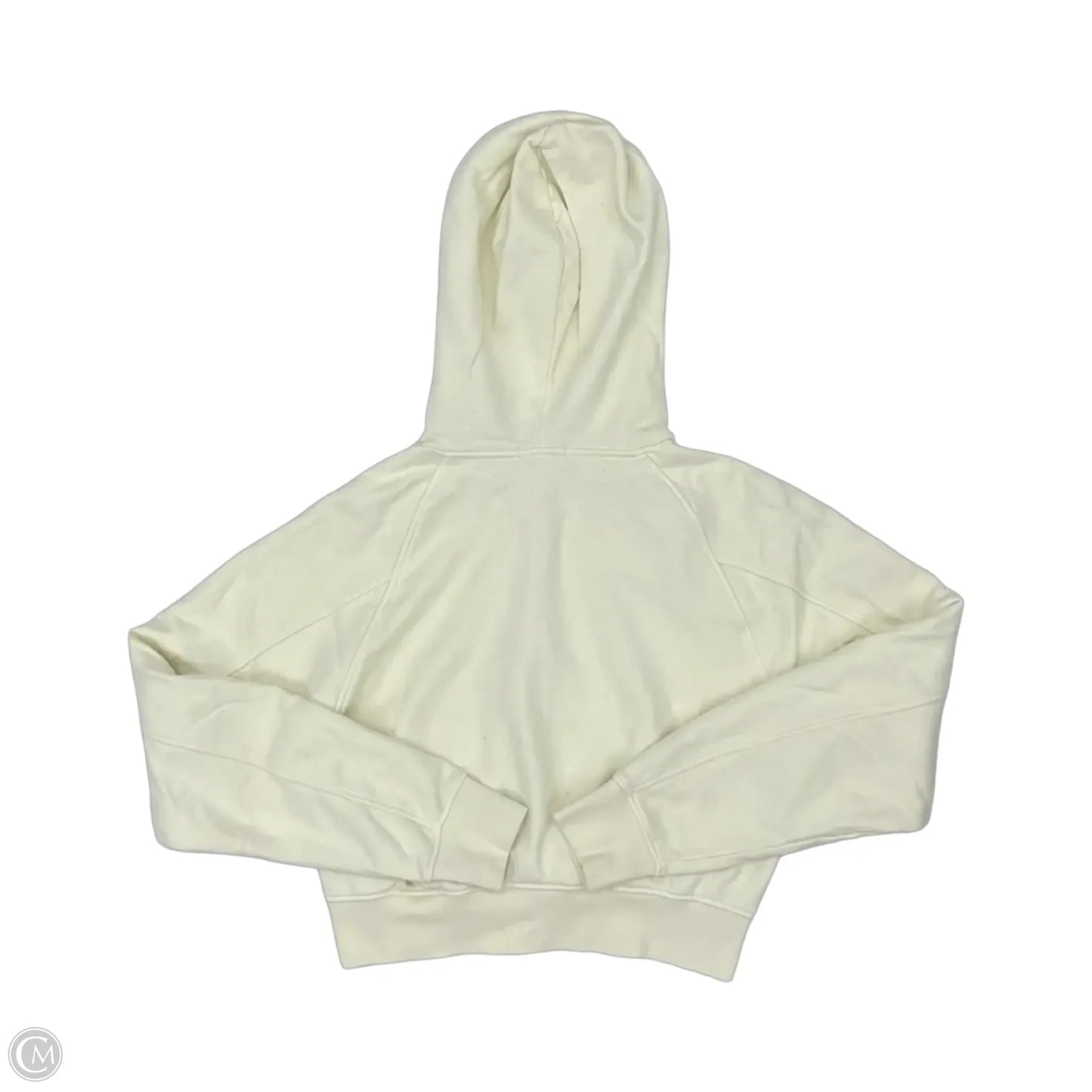 Athletic Sweatshirt Hoodie By Beyond Yoga In Cream, Size: Xs