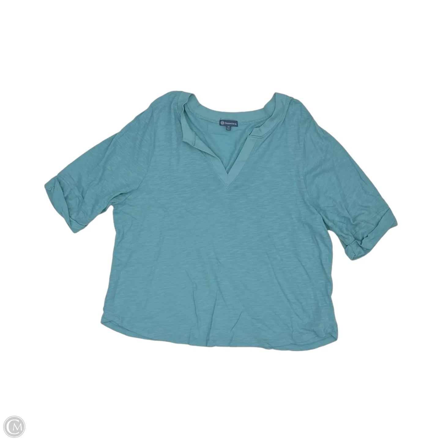 Top Short Sleeve By Democracy In Blue, Size: 2x