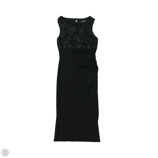 Dress Party Long By Jessica Howard In Black, Size: 8