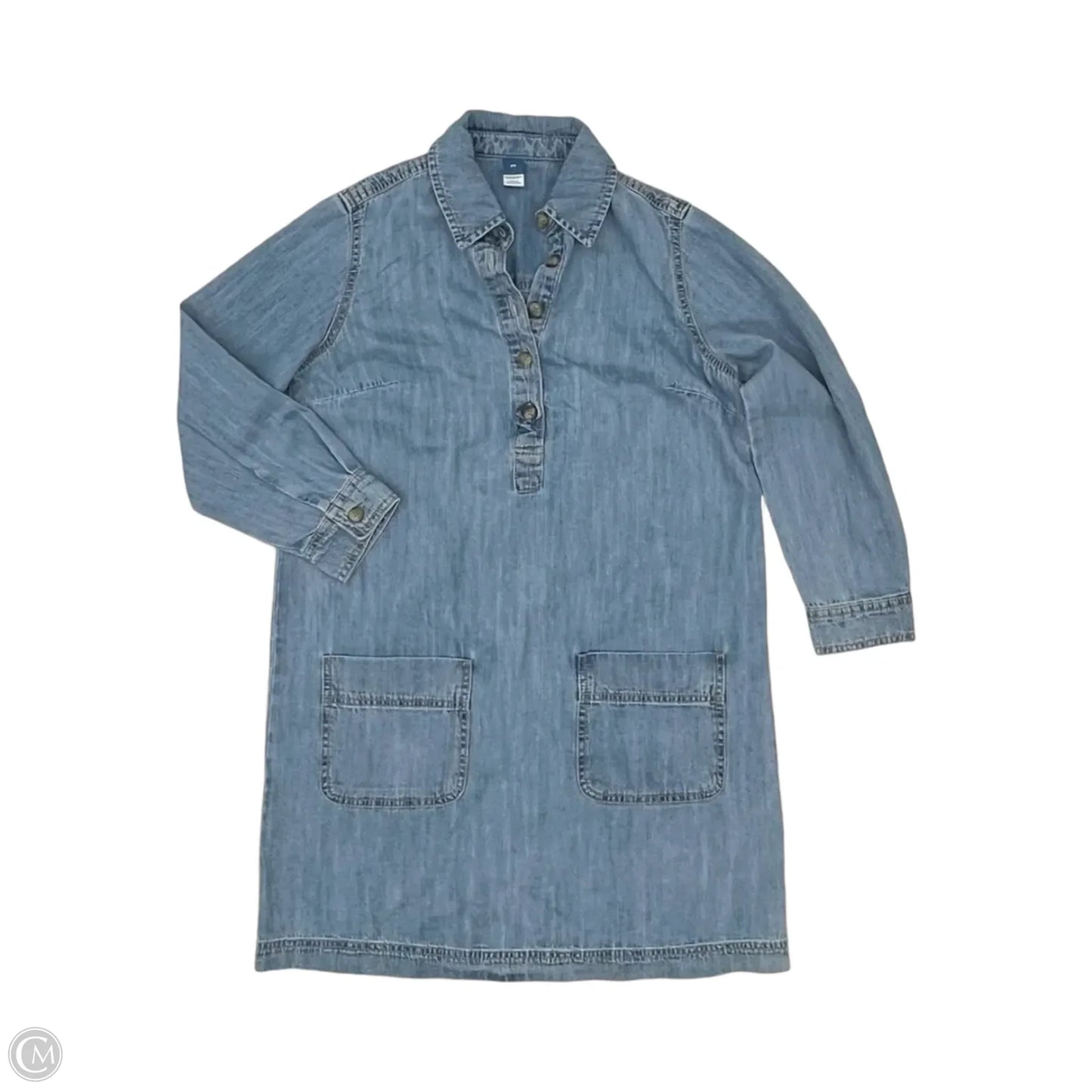 Dress Casual Short By Old Navy In Blue Denim, Size: Xs