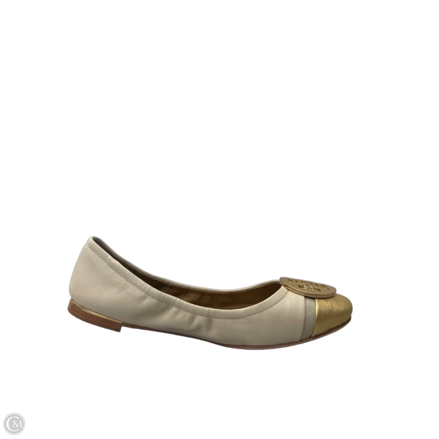 Shoes Designer By Tory Burch In Cream, Size: 6.5