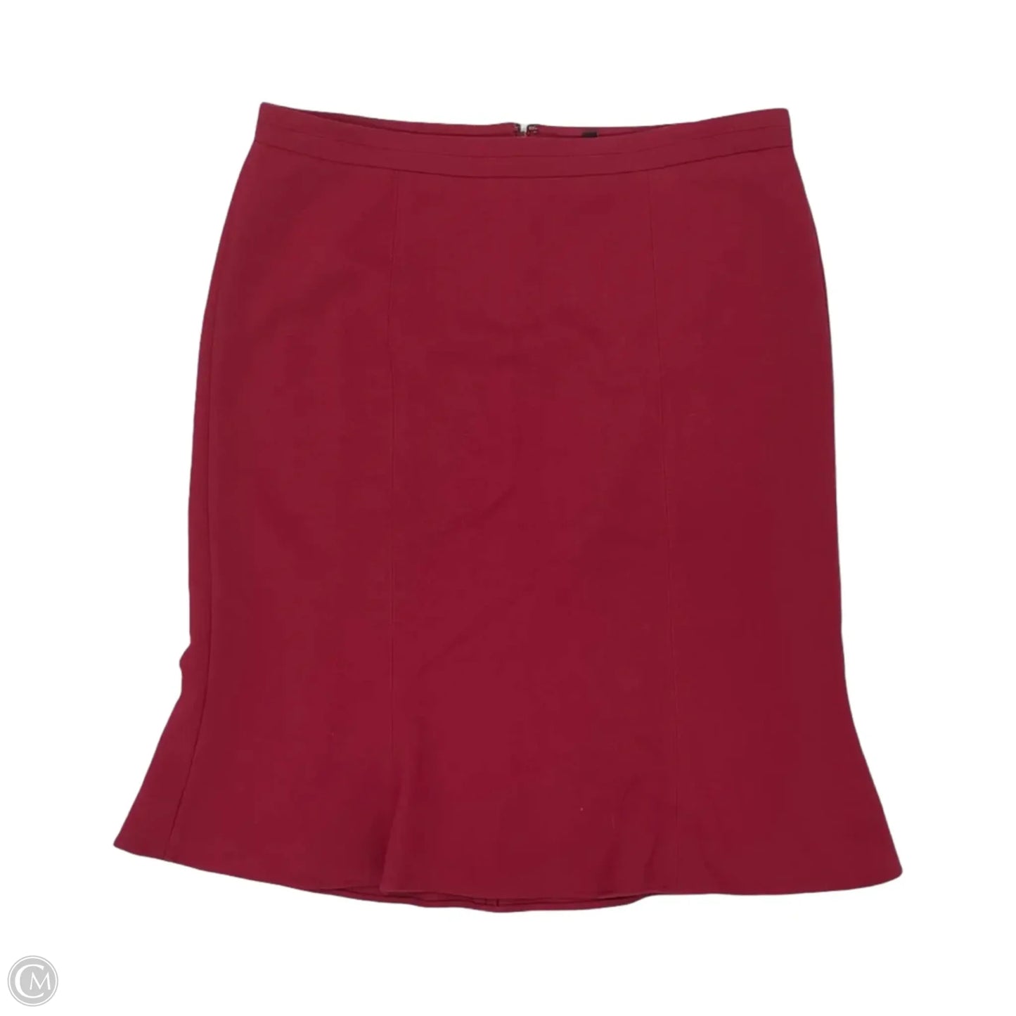 Skirt By White House Black Market In Red, Size: 14