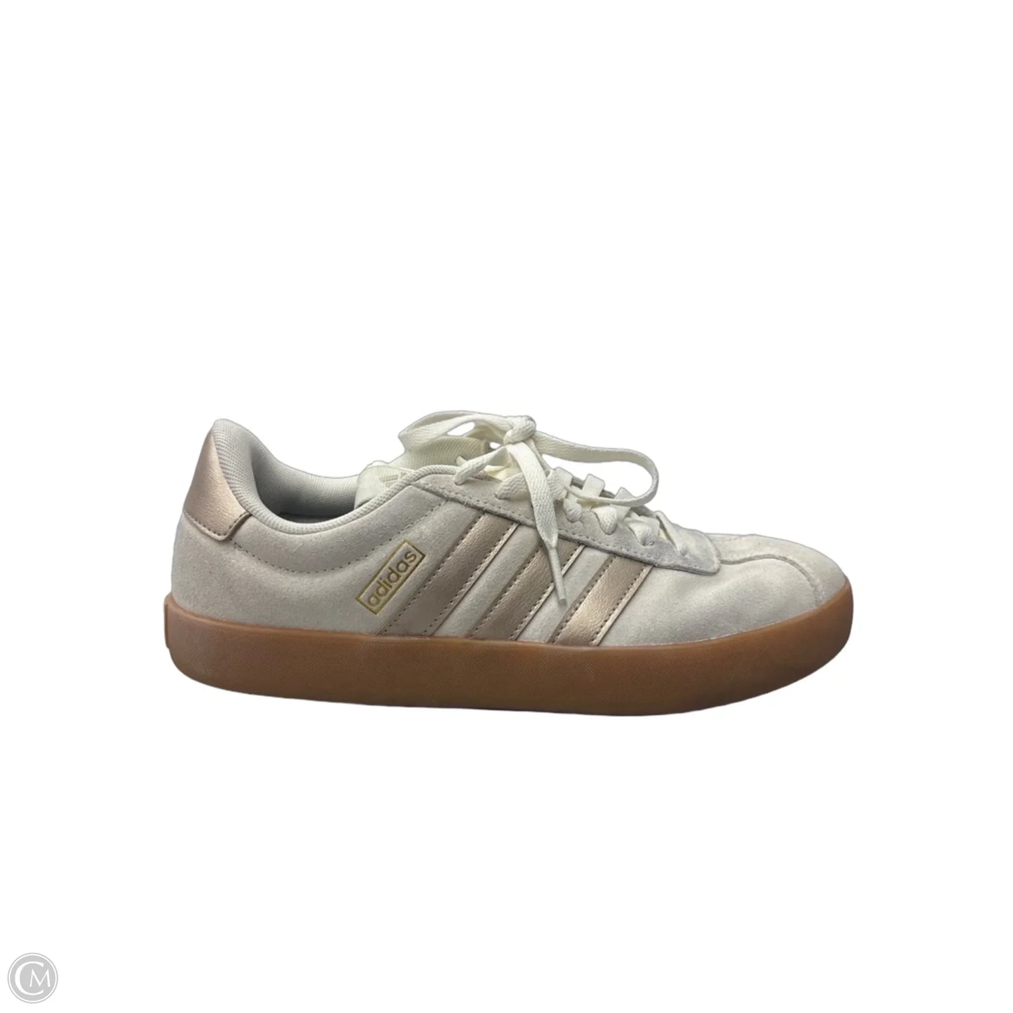 Shoes Sneakers By Adidas In Cream, Size: 9