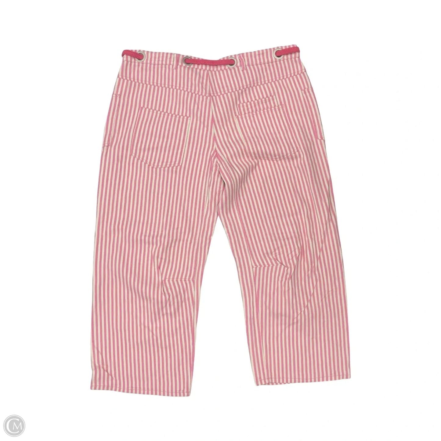 Pants Cargo & Utility By Bibi In Cream & Pink, Size: 2x