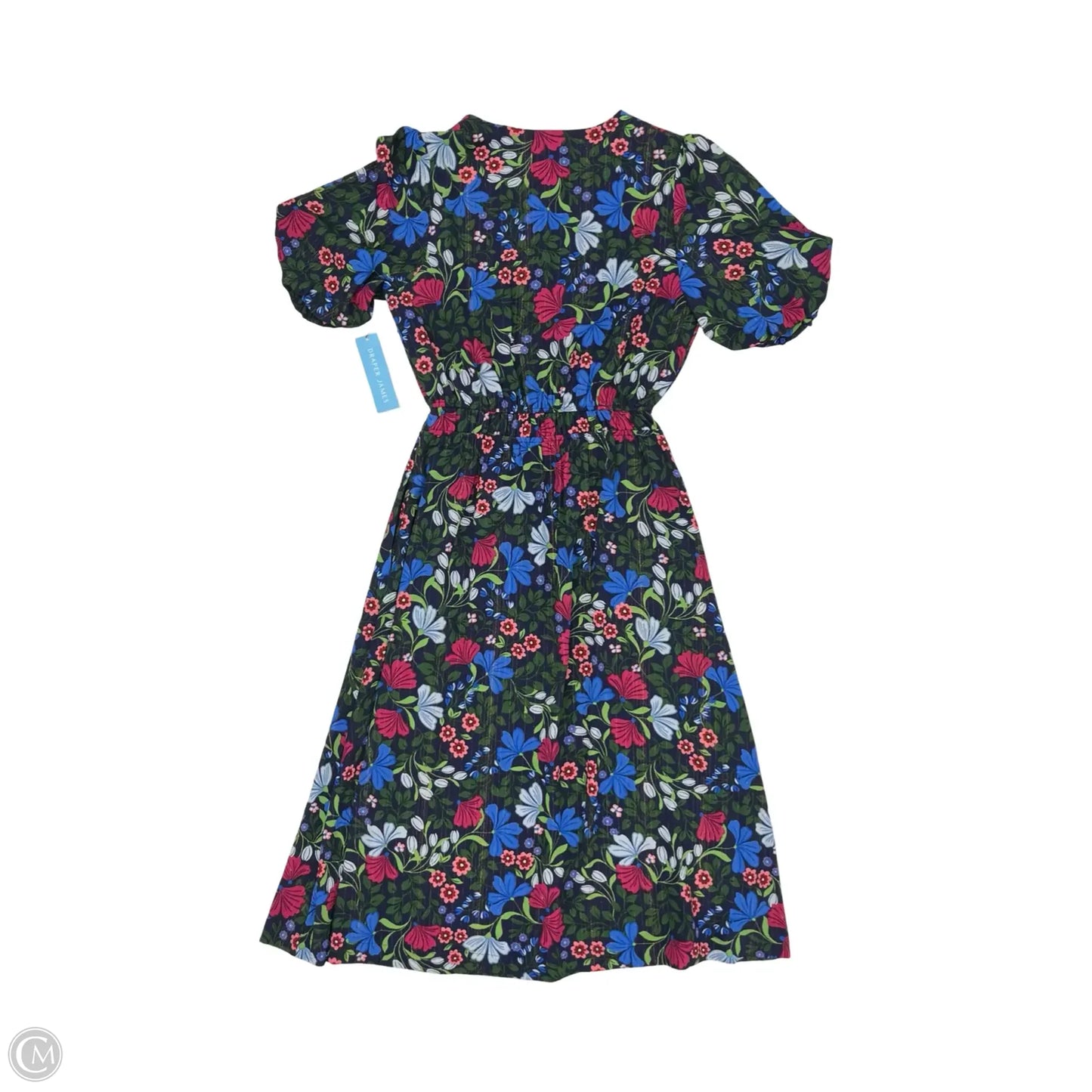 Dress Party Midi By Draper James In Blue & Green, Size: Xs
