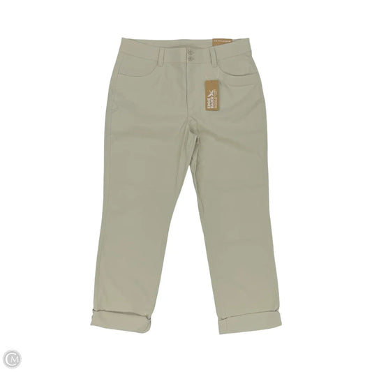Athletic Pants By Eddie Bauer In Tan, Size: 14l