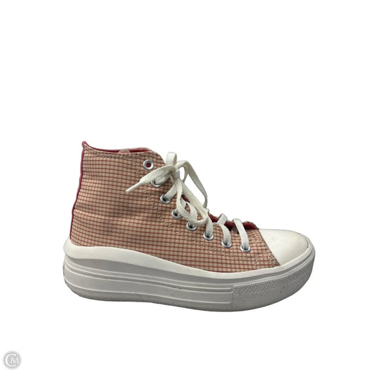 Shoes Sneakers By Converse In Pink & Yellow, Size: 9