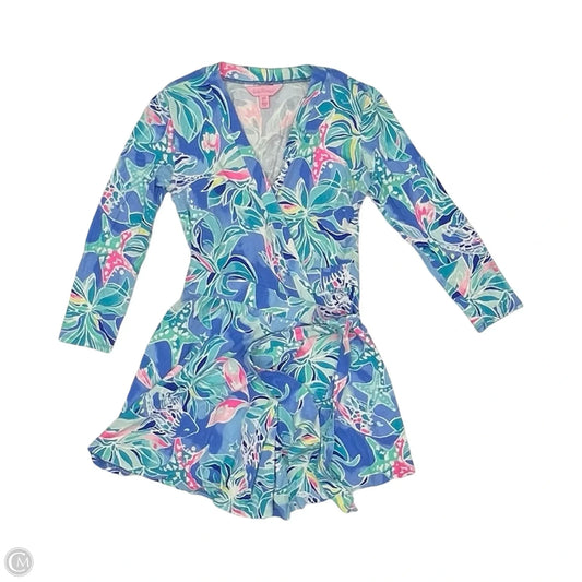 Romper Designer By Lilly Pulitzer In Blue, Size: Xxs