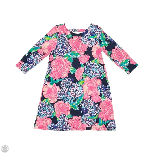 Dress Designer By Lilly Pulitzer In Blue & Pink, Size: M