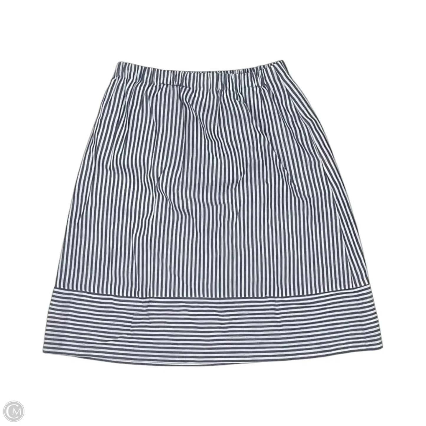 Skirt Mini & Short By J. Crew In Blue & White, Size: Xs
