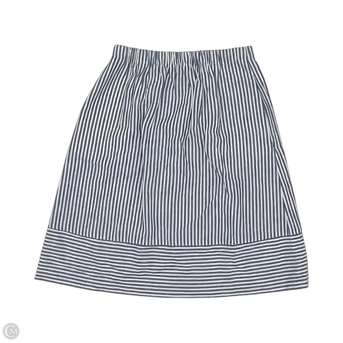Skirt Mini & Short By J. Crew In Blue & White, Size: Xs