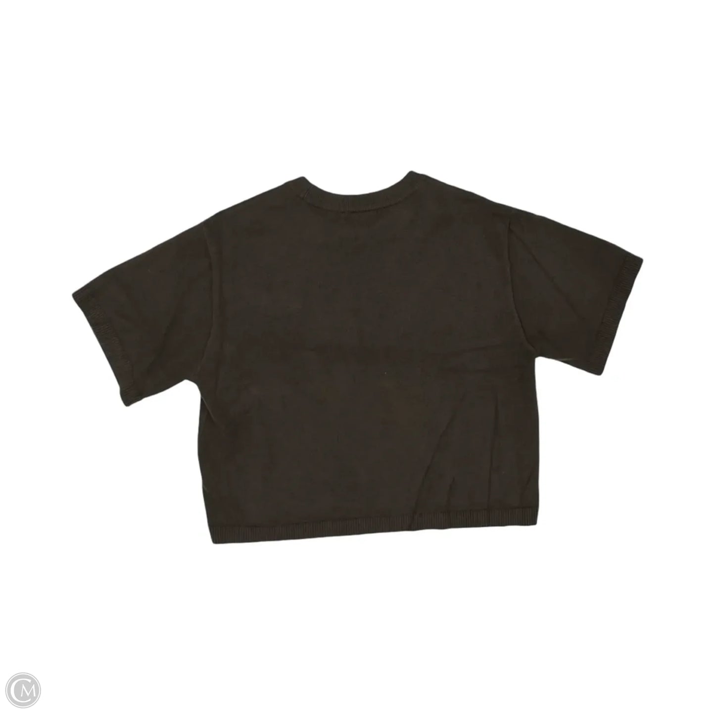 Sweater Short Sleeve By Steve Madden In Brown, Size: M