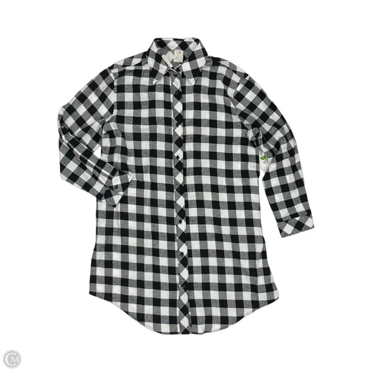 Dress Casual Short By Clothes Mentor In Black & White, Size: M