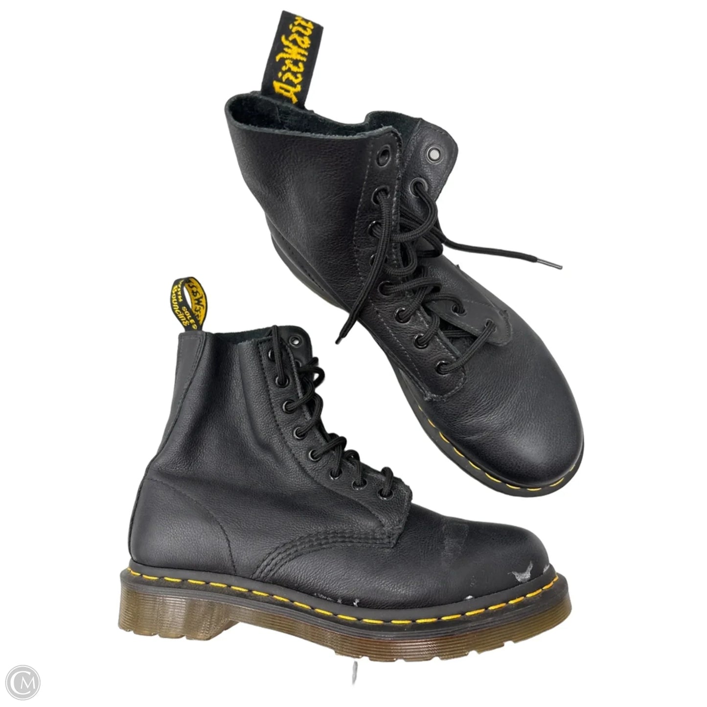 Boots Combat By Dr Martens In Black, Size: 9