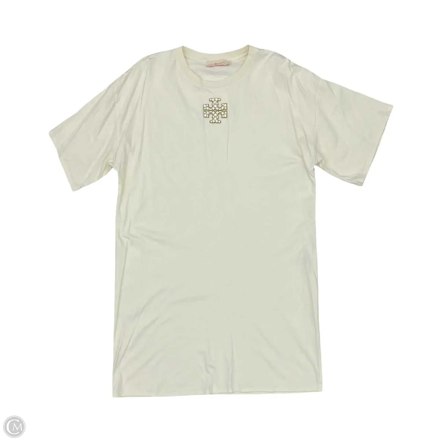Dress Designer By Tory Burch In Cream, Size: M