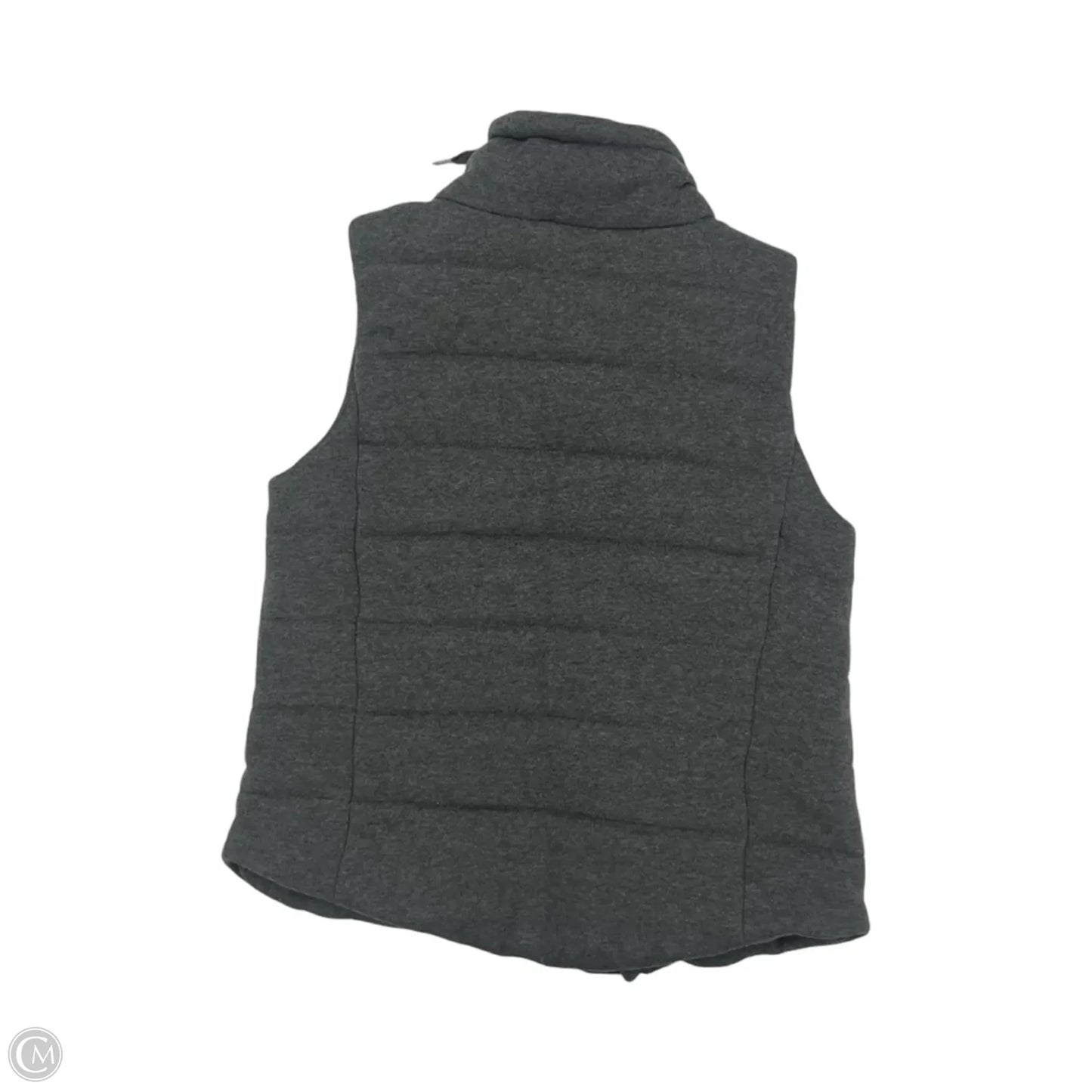Vest Puffer & Quilted By Be Cool In Grey, Size: M