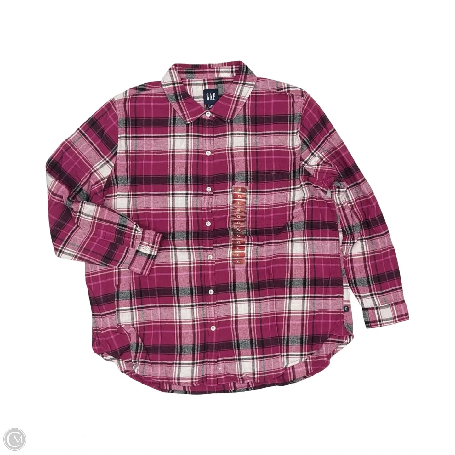 Top Long Sleeve By Gap In Pink, Size: Xl