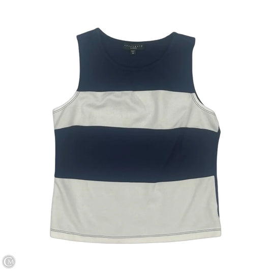 Top Sleeveless By Sanctuary In Blue & White, Size: M