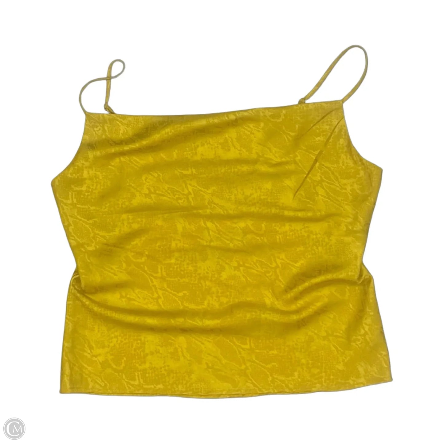 Blouse Sleeveless By Wayf In Yellow, Size: M
