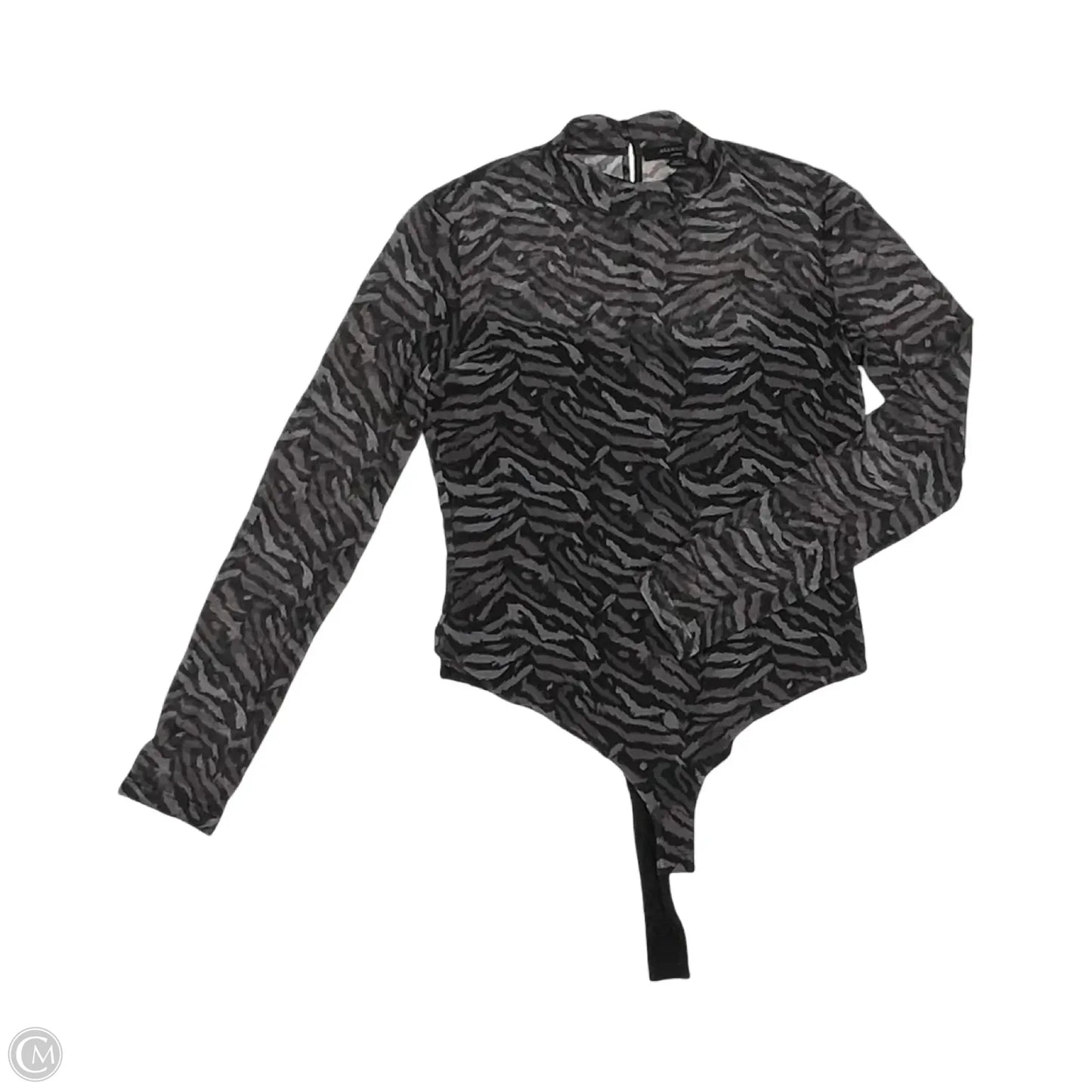 Bodysuit Designer By All Saints In Grey, Size: L