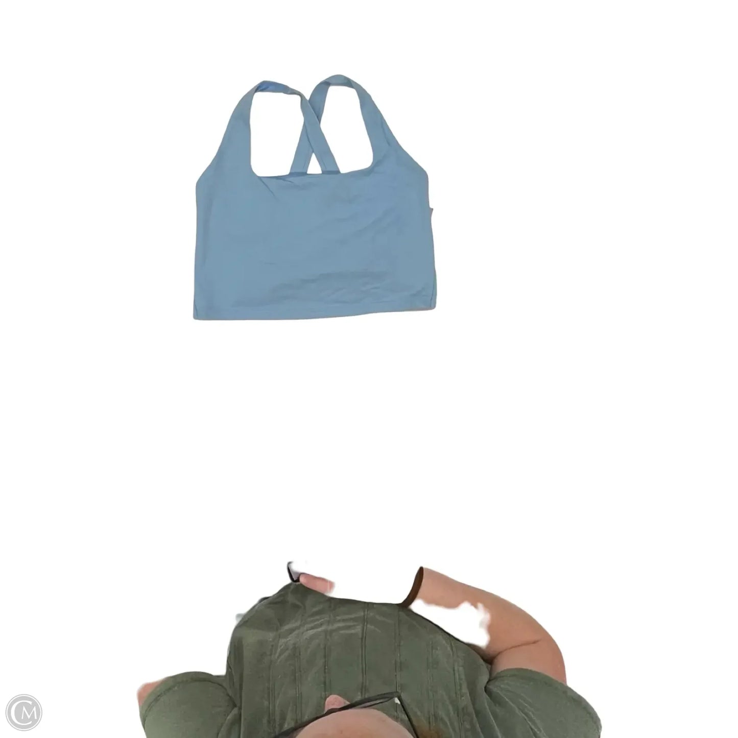 Athletic Bra By Old Navy In Blue, Size: L