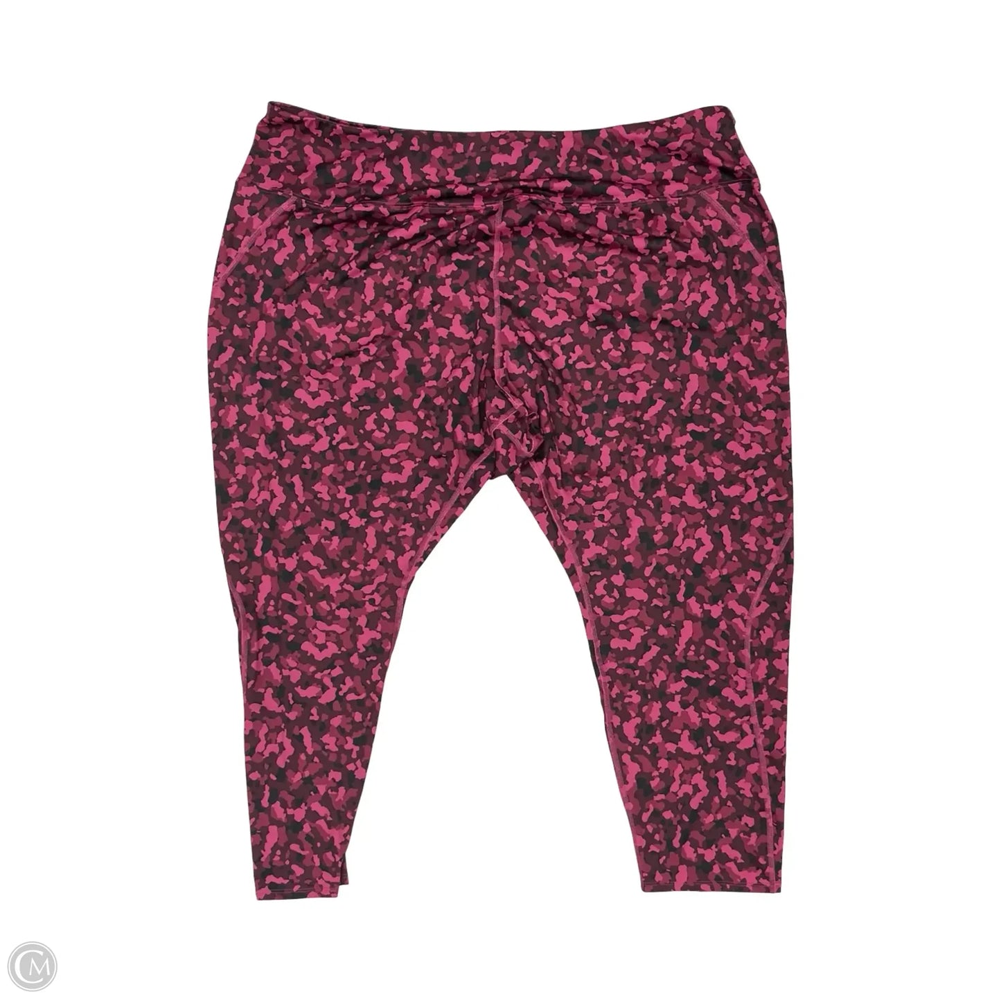Athletic Leggings By Clothes Mentor In Pink, Size: 3x