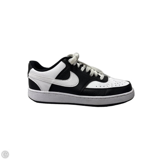 Shoes Sneakers By Nike In Black & White, Size: 8
