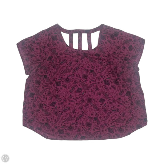 Blouse Short Sleeve By Torrid In Pink, Size: 4x