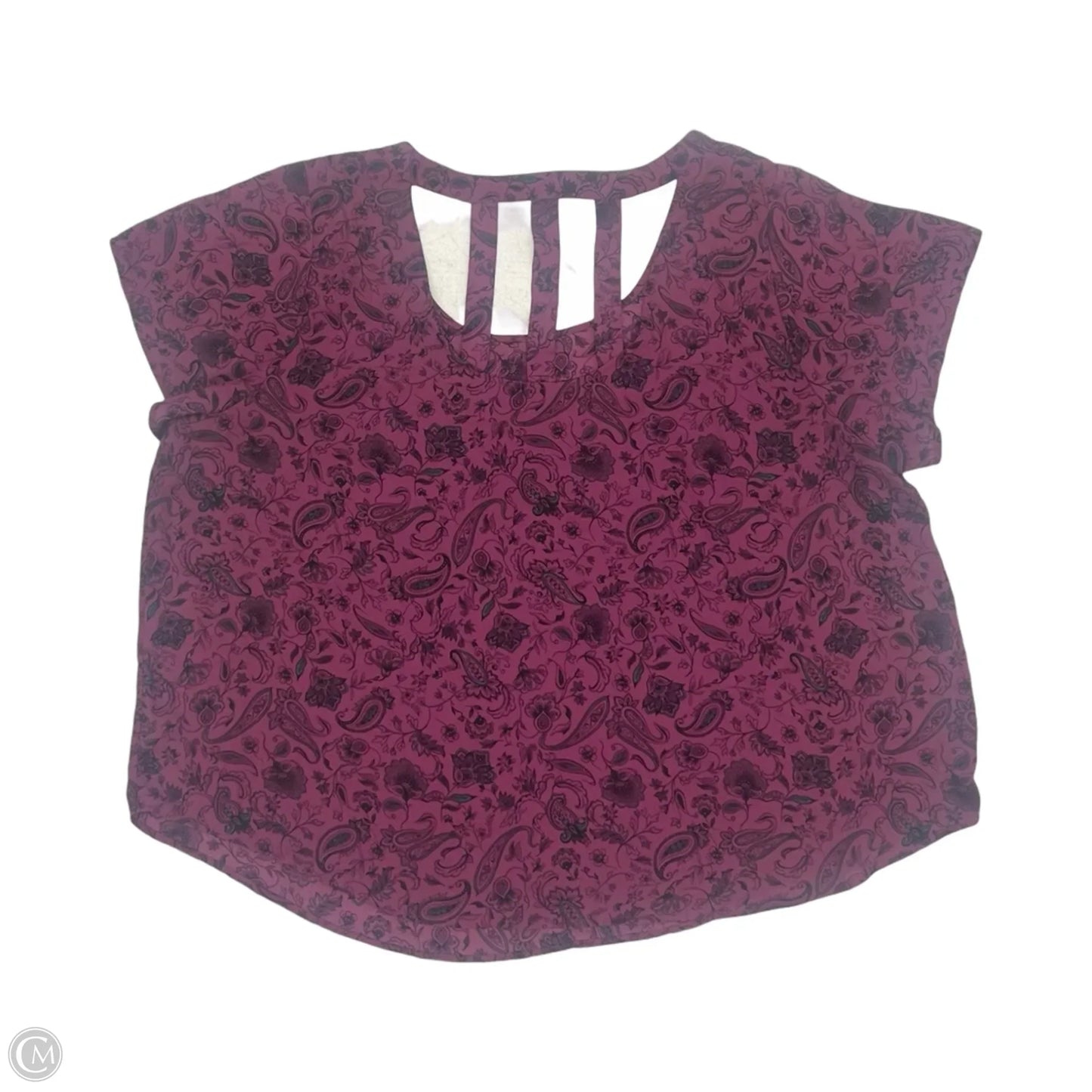 Blouse Short Sleeve By Torrid In Pink, Size: 4x