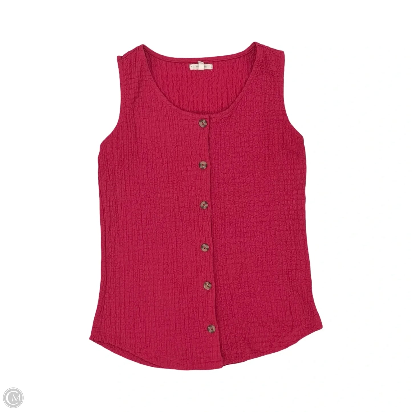 Blouse Sleeveless By Maurices In Pink, Size: S