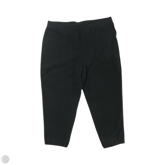 Athletic Pants By Lands End In Black, Size: 2x