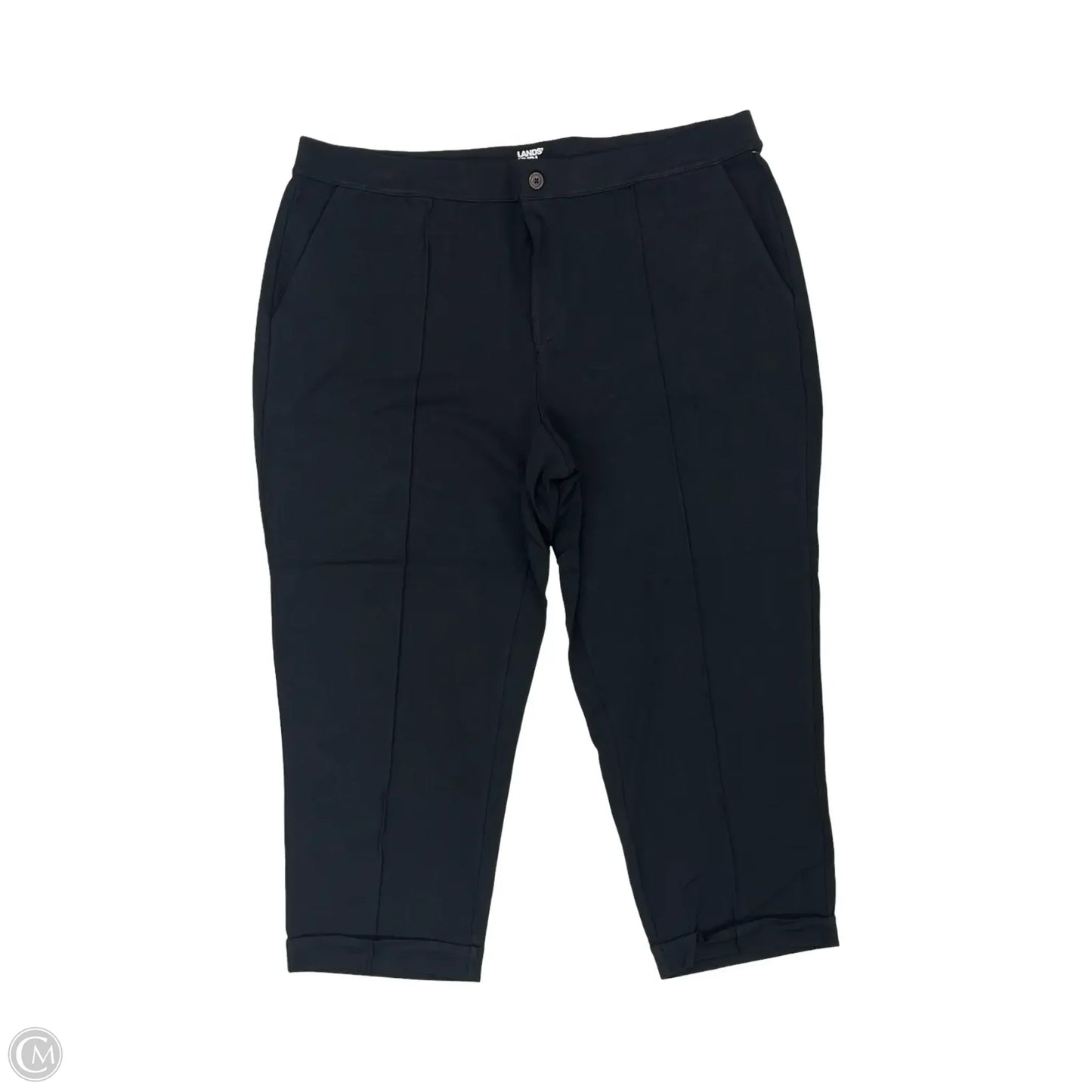 Pants Other By Lands End In Black, Size: 2x