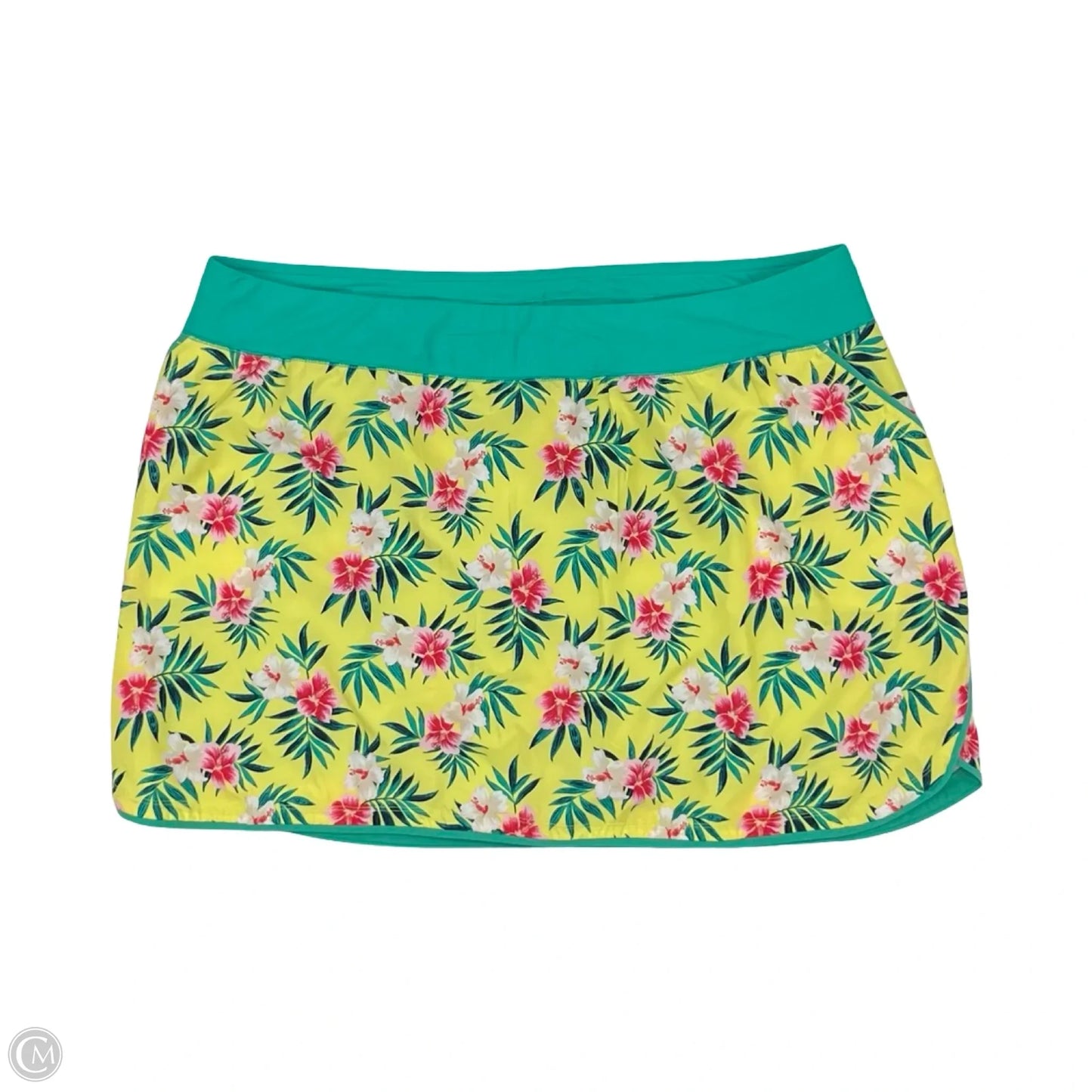 Swimsuit Bottom By Lands End In Tropical Print, Size: 26